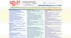 Desktop Screenshot of info.24.bydzia.eu